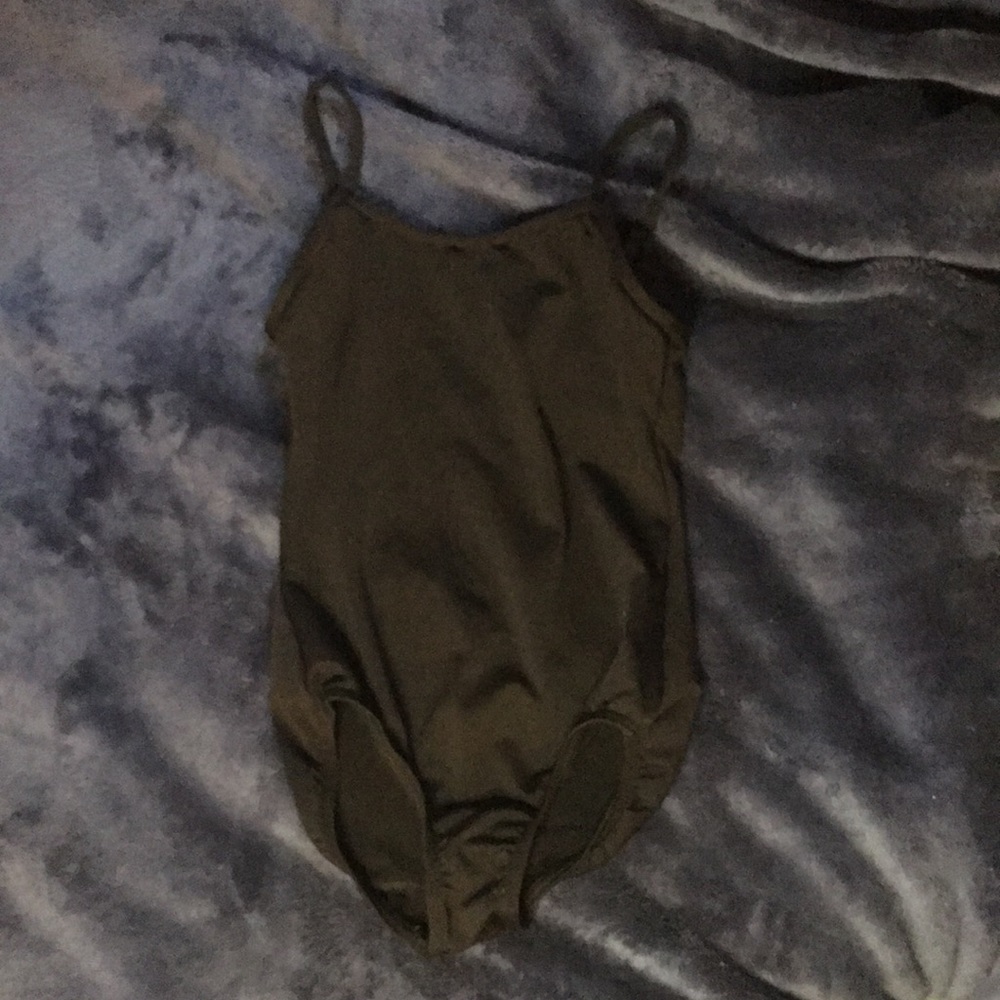MotionWear large child black leotard